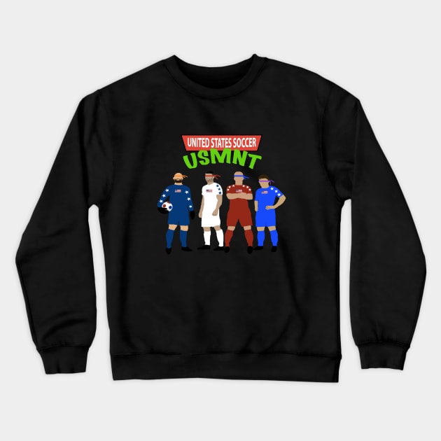 USMNT TMNT Crewneck Sweatshirt by BackupAllStars